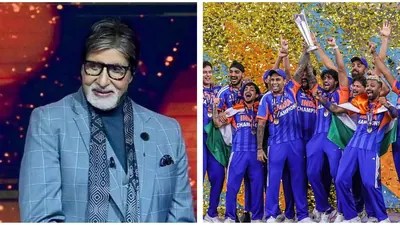 Big B's Hilarious Take: Did His TV Absence Secure India's T20 World Cup Win? Big B's Hilarious Take: Did His TV Absence Secure India's T20 World Cup Win?
