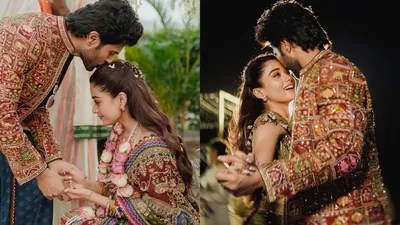 Rashmika & Vijay's Fairytale: Unseen Mehendi Photos Spark Wedding Bliss! Rashmika & Vijay's Fairytale: Unseen Mehendi Photos Spark Wedding Bliss!