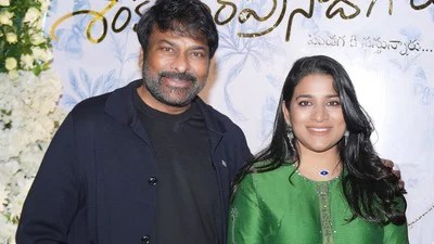 Chiru's Daughter Sushmita's Emotional Post Goes Viral: 'Dad is My Everything!' Chiru's Daughter Sushmita's Emotional Post Goes Viral: 'Dad is My Everything!'