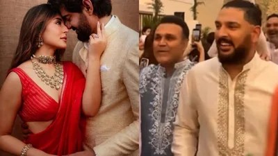 Inside Kritika Kamra & Gaurav Kapur's Star-Studded Wedding: Sehwag & Yuvraj's Dance! Inside Kritika Kamra & Gaurav Kapur's Star-Studded Wedding: Sehwag & Yuvraj's Dance!