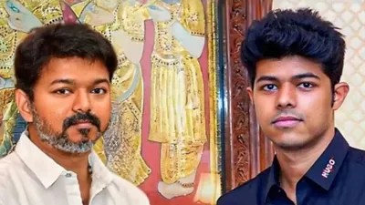 Vijay's Son, Jason Sanjay, Drops Dad's Initial Amid Divorce News Vijay's Son, Jason Sanjay, Drops Dad's Initial Amid Divorce News
