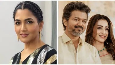 Khushbu Defends Trisha Amid Vijay Divorce Buzz: 'Most Dignified Woman' Khushbu Defends Trisha Amid Vijay Divorce Buzz: 'Most Dignified Woman'