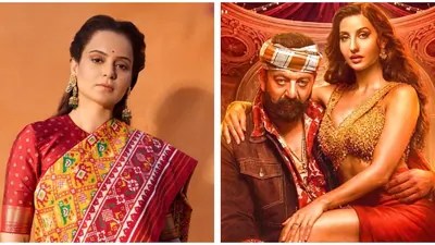 Kangana Ranaut Blasts Nora Fatehi's Song: Bollywood's Vulgarity Under Fire! Kangana Ranaut Blasts Nora Fatehi's Song: Bollywood's Vulgarity Under Fire!