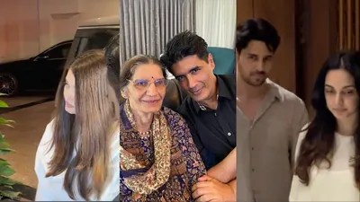 Bollywood Pays Respects: Stars Gather to Mourn Manish Malhotra's Mother Bollywood Pays Respects: Stars Gather to Mourn Manish Malhotra's Mother