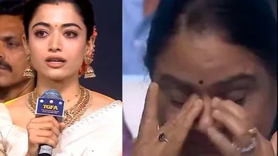 Rashmika Mandanna's Emotional Gadar Awards Speech Makes Mother-in-Law Cry, Goes Viral Rashmika Mandanna's Emotional Gadar Awards Speech Makes Mother-in-Law Cry, Goes Viral