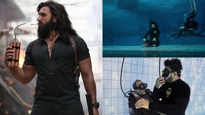 Ranveer Singh's Underwater Stunt in 'Dhurandhar' Leaves Fans Breathless! Ranveer Singh's Underwater Stunt in 'Dhurandhar' Leaves Fans Breathless!