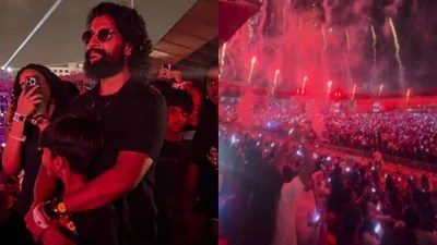 అనిరుధ్ మ్యూజికల్ నైట్లో నాని రచ్చ! కూతురితో మహేష్ బాబు సందడి.. వీడియో వైరల్!! అనిరుధ్ మ్యూజికల్ నైట్లో నాని రచ్చ! కూతురితో మహేష్ బాబు సందడి.. వీడియో వైరల్!!
