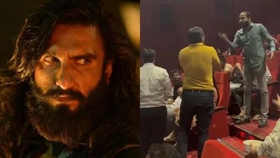 Hyderabad Theatre Erupts Over Hindi vs. Telugu 'Dhurandhar 2'! Cops Called, Internet Reacts Hyderabad Theatre Erupts Over Hindi vs. Telugu 'Dhurandhar 2'! Cops Called, Internet Reacts