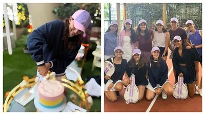 Alia Bhatt's Birthday Bash Continues: Padel, Besties & ADHD Journey! Alia Bhatt's Birthday Bash Continues: Padel, Besties & ADHD Journey!