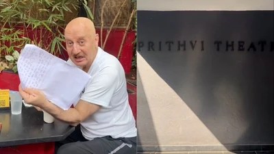 Anupam Kher's Nostalgic Return to Prithvi Theatre! New Play Announced Anupam Kher's Nostalgic Return to Prithvi Theatre! New Play Announced