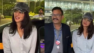 Priyanka Chopra Lands in India, Hints at New Adventure & Bollywood Comeback! Priyanka Chopra Lands in India, Hints at New Adventure & Bollywood Comeback!
