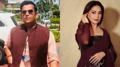 Ravi Kishan Jests About UP Shoot Fears: Madhuri Dixit's Safe Trip Changes the Game? Ravi Kishan Jests About UP Shoot Fears: Madhuri Dixit's Safe Trip Changes the Game?