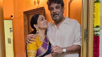 Khushbu Defends Husband Sundar C's Political Debut Amidst 'Outsider' Claims and Rivalry Khushbu Defends Husband Sundar C's Political Debut Amidst 'Outsider' Claims and Rivalry