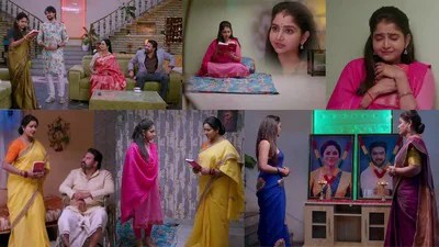 బ్రహ్మముడి సీరియల్లో ఊహించని ట్విస్ట్! కావ్య కథతో ఇందూకి షాక్ ఇచ్చిన అపర్ణ! రచ్చ రచ్చే! బ్రహ్మముడి సీరియల్లో ఊహించని ట్విస్ట్! కావ్య కథతో ఇందూకి షాక్ ఇచ్చిన అపర్ణ! రచ్చ రచ్చే!