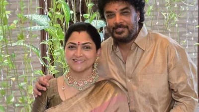 Khushbu Denies Husband Sundar C's Meat Ban Rumors in Madurai Election Run Khushbu Denies Husband Sundar C's Meat Ban Rumors in Madurai Election Run
