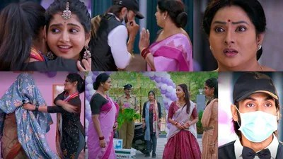 బ్రహ్మముడి సీరియల్లో బిగ్ ట్విస్ట్: రాజును పట్టేసిన అపర్ణ! నందు షాకింగ్ రియాక్షన్!! బ్రహ్మముడి సీరియల్లో బిగ్ ట్విస్ట్: రాజును పట్టేసిన అపర్ణ! నందు షాకింగ్ రియాక్షన్!!