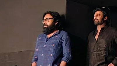 Prabhas & Sandeep Reddy Vanga Take a Break to Watch Ranveer Singh's 'Dhurandhar 2'! Prabhas & Sandeep Reddy Vanga Take a Break to Watch Ranveer Singh's 'Dhurandhar 2'!