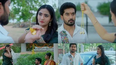 Karthika Deepam 2: Jyothsna Shocks Karthik with Mangalsutra Demand! Karthika Deepam 2: Jyothsna Shocks Karthik with Mangalsutra Demand!
