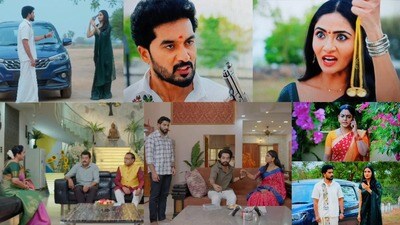 కార్తీక దీపం 2: షాకింగ్ ట్విస్ట్! తాళి లేకుంటే టాటా బైబై.. గన్ తీసిన జ్యోత్స్న! కార్తీక దీపం 2: షాకింగ్ ట్విస్ట్! తాళి లేకుంటే టాటా బైబై.. గన్ తీసిన జ్యోత్స్న!