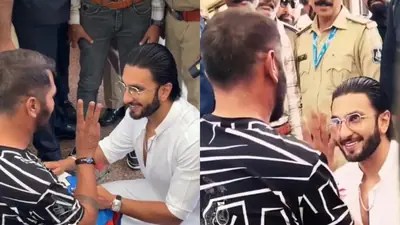Ranveer Singh Wins Hearts: Actor's Humility Shines in Meeting with Wheelchair Cricketer Ranveer Singh Wins Hearts: Actor's Humility Shines in Meeting with Wheelchair Cricketer