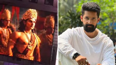Ravie Dubey's Lakshman Look Takes Over Times Square! 'Ramayana' Mania! Ravie Dubey's Lakshman Look Takes Over Times Square! 'Ramayana' Mania!