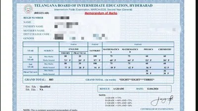 ఇంటర్ మార్కుల గందరగోళం! మీ మెమోలో తప్పులుంటే ఏం చేయాలి? వెంటనే తెలుసుకోండి! ఇంటర్ మార్కుల గందరగోళం! మీ మెమోలో తప్పులుంటే ఏం చేయాలి? వెంటనే తెలుసుకోండి!
