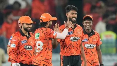 SRH Wreaks Havoc: Rajasthan Royals Batting Collapses, 4 Wickets in Just 10 Balls! SRH Wreaks Havoc: Rajasthan Royals Batting Collapses, 4 Wickets in Just 10 Balls!
