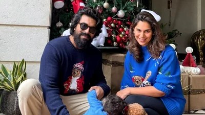 Ram Charan: Risk-Taking Dad! Plus, the Sweet Reason Behind His Kids' Names Ram Charan: Risk-Taking Dad! Plus, the Sweet Reason Behind His Kids' Names