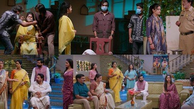 బ్రహ్మముడి సీరియల్: రాజు కిడ్నాప్! షాక్ లో ఇందు.. నందు ఎంట్రీతో రేఖకు టెన్షన్! బ్రహ్మముడి సీరియల్: రాజు కిడ్నాప్! షాక్ లో ఇందు.. నందు ఎంట్రీతో రేఖకు టెన్షన్!