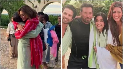 Rashmika, Shahid & Kriti's 'Cocktail 2' Sicily Shenanigans! BTS Fun Revealed Rashmika, Shahid & Kriti's 'Cocktail 2' Sicily Shenanigans! BTS Fun Revealed