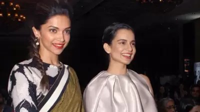 Kangana Ranaut Defends Deepika's Work Shift: 'She Earned It!' Kangana Ranaut Defends Deepika's Work Shift: 'She Earned It!'