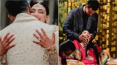 Unseen Wedding Bliss! Athiya's Heartfelt Birthday Wish to KL Rahul Wows Fans Unseen Wedding Bliss! Athiya's Heartfelt Birthday Wish to KL Rahul Wows Fans