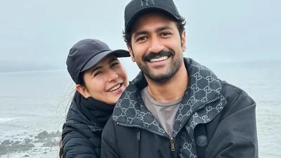 Katrina Kaif's Hilarious Nod to Vicky Kaushal's Makeup Promo: 'Sleep-Deprived Dads' Katrina Kaif's Hilarious Nod to Vicky Kaushal's Makeup Promo: 'Sleep-Deprived Dads'
