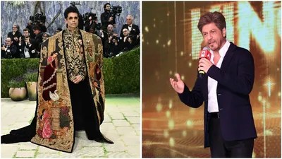 Karan Johar's Emotional Met Gala Debut: Credits Shah Rukh Khan for His Success Karan Johar's Emotional Met Gala Debut: Credits Shah Rukh Khan for His Success