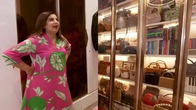 Farah Khan's Closet Envy! Her Hilarious Message to Shirish Kunder After Palak's Tour Farah Khan's Closet Envy! Her Hilarious Message to Shirish Kunder After Palak's Tour