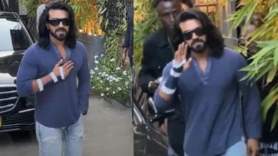 రామ్ చరణ్ చేతికి ఏమైంది? గ్లోబల్ స్టార్ లుక్పై సంచలనం! అభిమానుల్లో హై టెన్షన్! రామ్ చరణ్ చేతికి ఏమైంది? గ్లోబల్ స్టార్ లుక్పై సంచలనం! అభిమానుల్లో హై టెన్షన్!