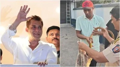 Snake Scare at Salman Khan's Mumbai Home: Rescued from Galaxy Apartment Snake Scare at Salman Khan's Mumbai Home: Rescued from Galaxy Apartment
