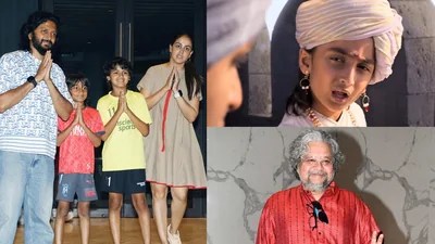Amole Gupte Praises Riteish Deshmukh's Sons: 'Cultured & Rooted' on Raja Shivaji Set Amole Gupte Praises Riteish Deshmukh's Sons: 'Cultured & Rooted' on Raja Shivaji Set