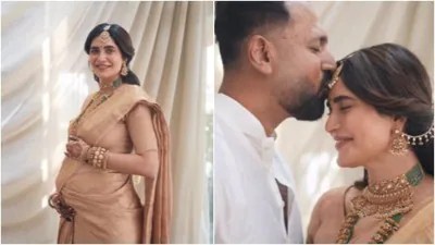 కరిష్మా తన్నా సీమంతం పిక్స్ వైరల్: సౌత్ ఇండియన్ టచ్.. ఓటీటీ బ్యూటీ అదరగొట్టింది! కరిష్మా తన్నా సీమంతం పిక్స్ వైరల్: సౌత్ ఇండియన్ టచ్.. ఓటీటీ బ్యూటీ అదరగొట్టింది!
