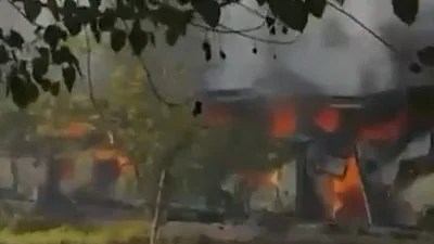 మేడిగడ్డ అగ్నిప్రమాదం: కీలక ఫైళ్లు బూడిద! కుట్ర కోణం ఉందా? మేడిగడ్డ అగ్నిప్రమాదం: కీలక ఫైళ్లు బూడిద! కుట్ర కోణం ఉందా?