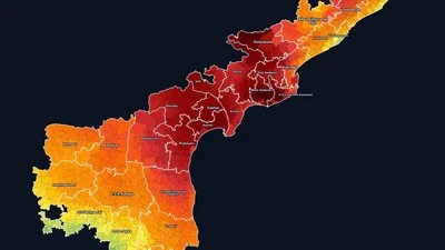 ఏపీలో భగభగలాడుతున్న భానుడు: 48.3°Cతో తూర్పుగోదావరి రికార్డు, మరో 3 రోజులు దహనం! ఏపీలో భగభగలాడుతున్న భానుడు: 48.3°Cతో తూర్పుగోదావరి రికార్డు, మరో 3 రోజులు దహనం!