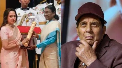 Hema Malini's Heartfelt Tribute: Accepting Dharmendra's Posthumous Padma Vibhushan Hema Malini's Heartfelt Tribute: Accepting Dharmendra's Posthumous Padma Vibhushan