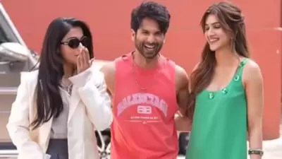 Shahid Kapoor's Hilarious Take on Viral Rashmika Mandanna Moment Shahid Kapoor's Hilarious Take on Viral Rashmika Mandanna Moment