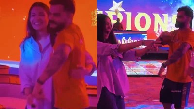 Virat Kohli & Anushka Sharma's Joyful Dance After RCB's IPL 2026 Triumph Goes Viral Virat Kohli & Anushka Sharma's Joyful Dance After RCB's IPL 2026 Triumph Goes Viral