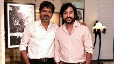 From 'Karuppu' Choice to CM: RJ Balaji Meets Tamil Nadu's New Leader Vijay, Calls it 'Unreal' From 'Karuppu' Choice to CM: RJ Balaji Meets Tamil Nadu's New Leader Vijay, Calls it 'Unreal'