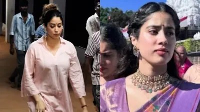 Janhvi Kapoor's Barefoot Tirumala Pilgrimage for 'Peddi' Success Sparks Buzz! Janhvi Kapoor's Barefoot Tirumala Pilgrimage for 'Peddi' Success Sparks Buzz!