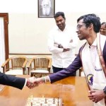 CM Vijay's Chess Face-Off with Grandmaster Praggnanandhaa: ₹50 Lakh Reward! CM Vijay's Chess Face-Off with Grandmaster Praggnanandhaa: ₹50 Lakh Reward!
