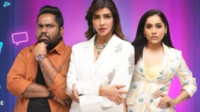 ఓటీటీలో సంచలనం! రష్మి, హర్ష, లక్ష్మీ మంచుతో మెగా షో.. టాప్ ఇన్ఫ్లుయెన్సర్ ఎవరో తేలిపోతుంది! ఓటీటీలో సంచలనం! రష్మి, హర్ష, లక్ష్మీ మంచుతో మెగా షో.. టాప్ ఇన్ఫ్లుయెన్సర్ ఎవరో తేలిపోతుంది!