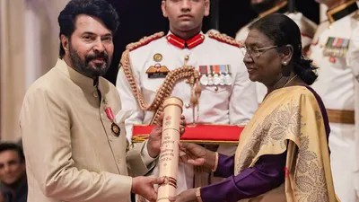 పద్మ అవార్డుల సంచలనం! మెగాస్టార్ మమ్ముట్టికి పద్మభూషణ్.. ధురంధర్ మాధవన్కు పద్మశ్రీ! పద్మ అవార్డుల సంచలనం! మెగాస్టార్ మమ్ముట్టికి పద్మభూషణ్.. ధురంధర్ మాధవన్కు పద్మశ్రీ!