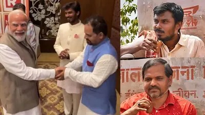 Panchayat Stars Durgesh Kumar & Ashok Pathak Meet PM Modi: A 'Binod' Moment Goes Viral! Panchayat Stars Durgesh Kumar & Ashok Pathak Meet PM Modi: A 'Binod' Moment Goes Viral!